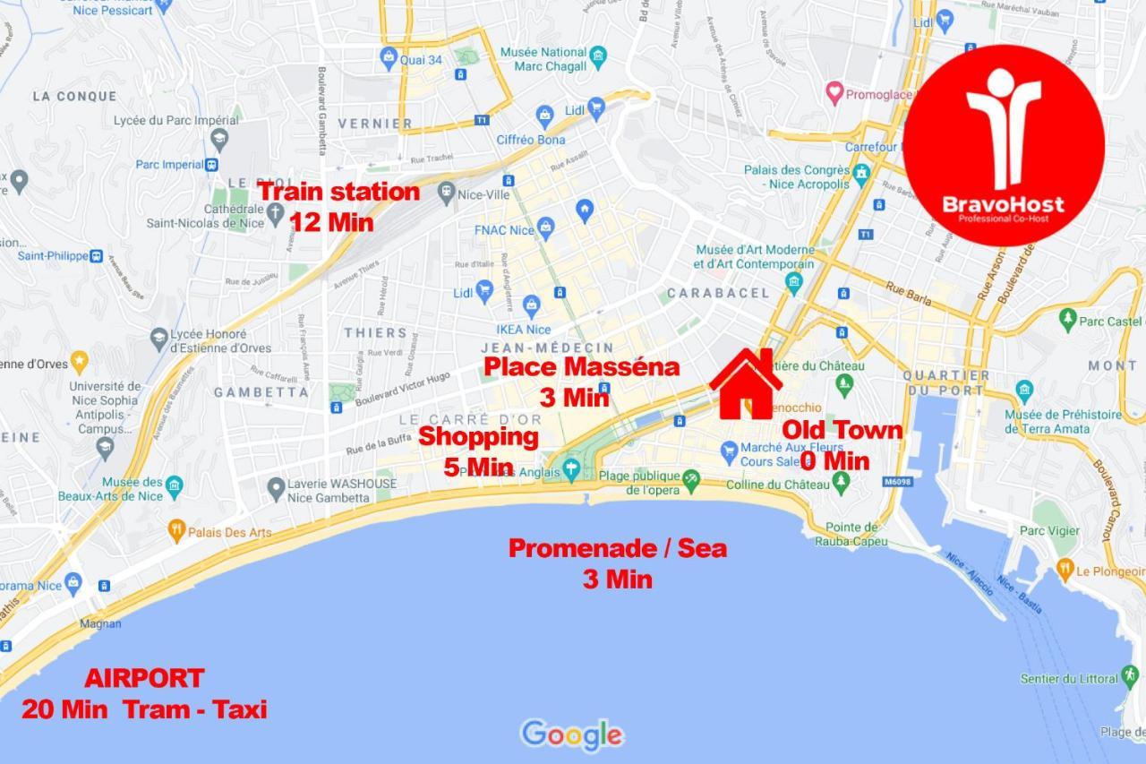 Vecchio Droite Apartman Nizza Kültér fotó